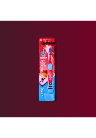 Difaş Trabzonspor Lisanslı Çocuk Diş Fırçası Yumuşak