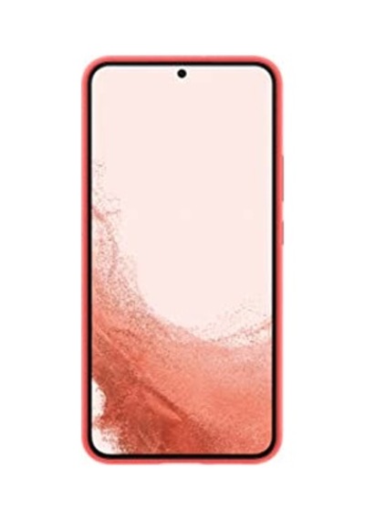 S22 Plus Silikon Kılıf - Kırmızı Diğer