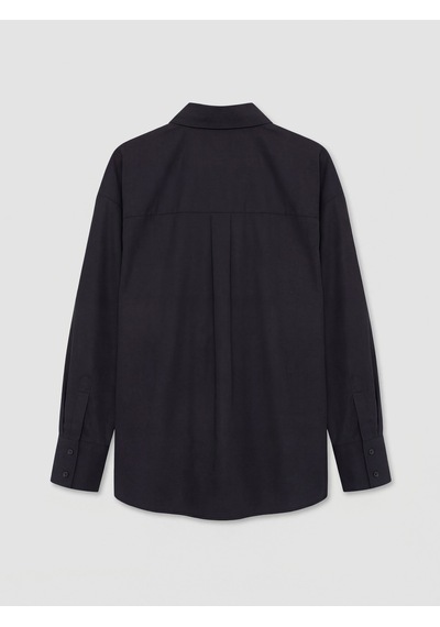 Lcw Modest Siyah Kadın Gömlek Tunik