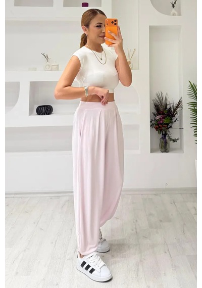 Fiolin Extra Soft Touch Cupra Şalvar Pembe