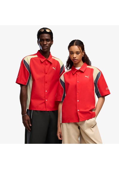 Puma Future Archive Unisex Kırmızı Gömlek 636721 2800278