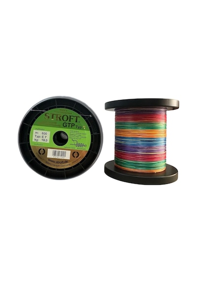 Stroft Gtp Typ E 600mt E7 0.26mm İp Misina Multi Color
