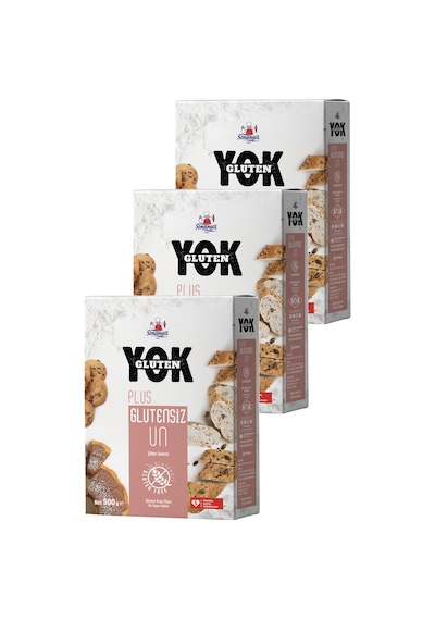 Sinangil Glutensiz Un Plus 500 Gr X 3 Adet