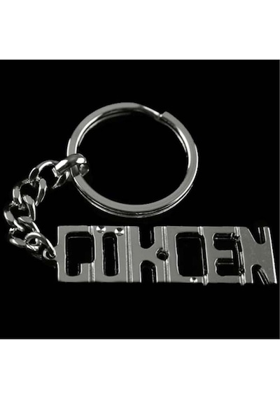 Ilkeshop Gökçen İsimli Anahtarlık- Çok Renkli