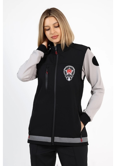 Güvenlik Soft Shell Yelek Siyah