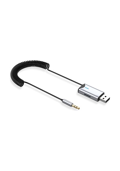 Araba Ses Sistemi İçin Usb - 3,5 Mm Jack İle Bluetooth Adaptörü, Sbc/aac Kod Çözme, Dayanıklı Aux Alıcısı Destekler