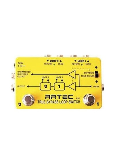 Artec Ls-2 Çift Kanal Loop Switch Pedal