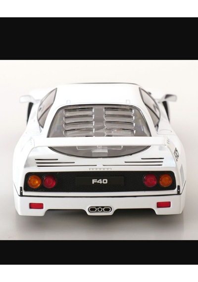 Kk Scale 1:18 Ferrari F40 Beyaz Model Araba