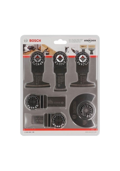 Bosch Professional Starlock Ahşap Ve Metal Raspa Testere Seti 9 Parça 2608669146