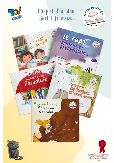 Contes Precievt Serie 1 5 Livres Değerli Masallar Seri 1 5 Kitap Fransızca