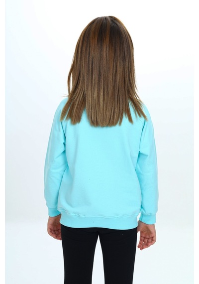 Toontoy Kız Çocuk Dik Yaka Fermuarlı Cepli Reglan Kol Örme Hırka - 2 İplik Mint Yeşili Toontoy Kız Çocuk Dik Yaka Fermuarlı Cepli Reglan Kol Örme Hırka - 2 İplik Mint Yeşili