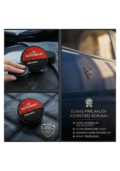 Ceramic Wax Seramik Katkılı Cila 300 Gr.