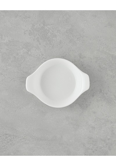 English Home Elise Porselen Sahan Fırın Kabı 15 Cm Beyaz Beyaz