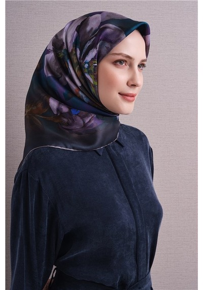 Armine Saf İpek Sura Eşarp 9611d 23 Yavruağzı