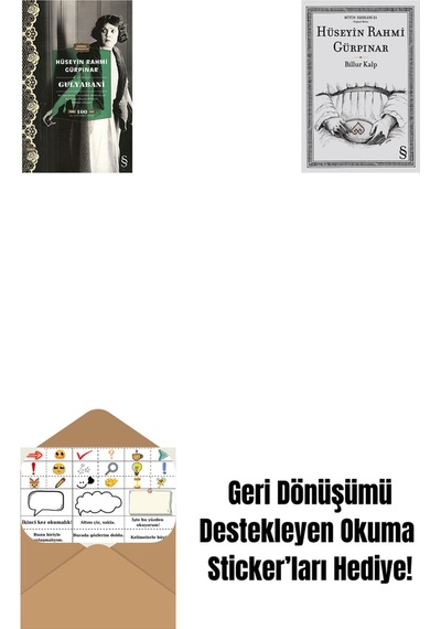 Gulyabani Cep Boy + Billur Kalp + Okuma Sticker'ları