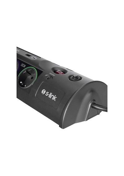 S-link Swapp SP10AF 1.5 MM USB Type-C 2.1A/5V 16A 250V 3680W 10'lu Kablolu Akım Korumalı Priz 3 M