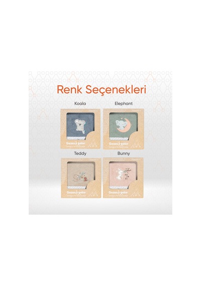 Gezenbebe Hero Nakışlı Bebek Çocuk El Ve Baş Havlusu 50x90 Mavi