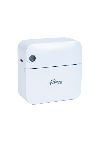 C17m Beyaz Mini Bluetooth Yazıcı Termal, Portable, Kartuşsuz Ba