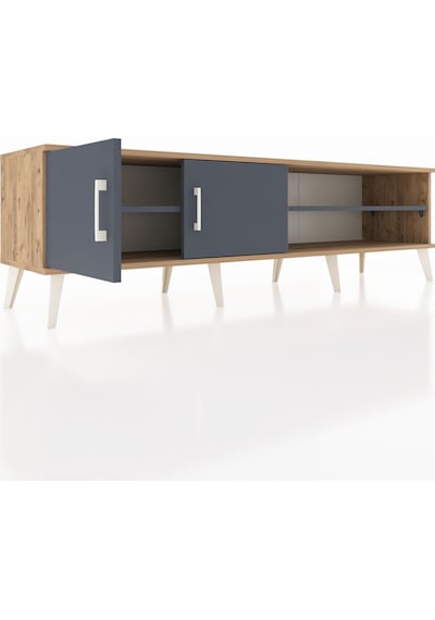 Hyperion Tv Ünitesi 2 Raflı 2 Kapaklı 176x44x51 Çam-antrasit/antrasit Antrasıt/antrasıt Hyperion Tv Ünitesi 2 Raflı 2 Kapaklı 176x44x51 Çam-antrasit/antrasit Antrasıt/antrasıt