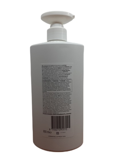 Active Nutri Plex Güç Ve Parlaklık 800 Ml Şampuan X 2 Adet