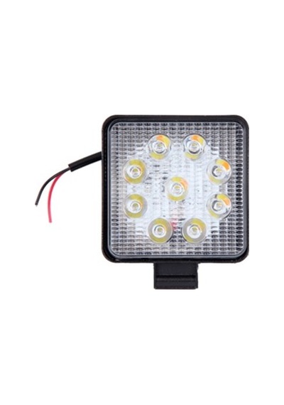 10V-30V Çalışma Lambası Beyaz-Sarı Çakarlı 5 Fonksiyon 9X3W Pow N11.35