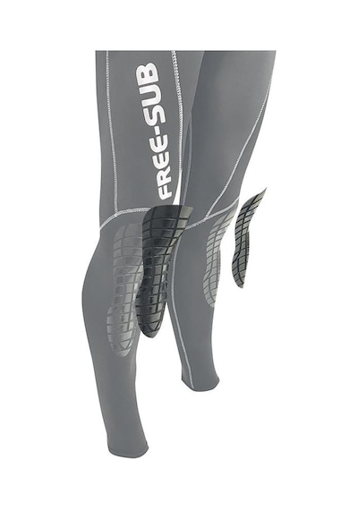 Free-Sub 3mm Thyphoon Siyah Dalış & Sörf Elbisesi Wetsuit Siyah