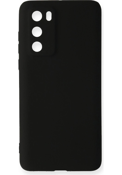 Ilkeshop Newface Huawei P40 Kılıf First Silikon - Siyah