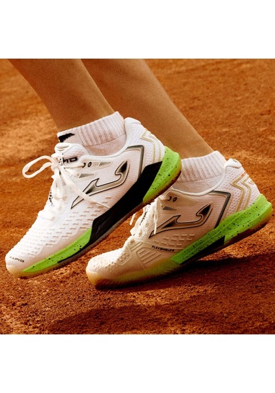 Joma Trals2613c Rapid Lady Toprak Kort Kadın Tenis Ayakkbısı - Pembe/yeşil