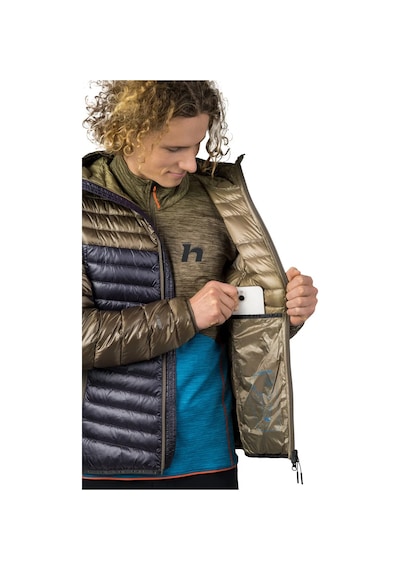 Hannah Arden Erkek Outdoor Ceket 10035912hhx.01 K-astripe Khaki Asphalt Stripe