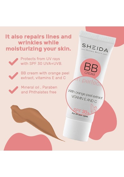 Bb Krem Spf 30+ Yüksek Kapatıcı, Mat İpeksi Bitiş, Cilt Tonu Eşitleyici, Uzun Süre Kalıcı, Vitamin C & E İçerikli 50 Ml - Koyu Belirtilmemiş