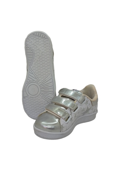 Le Petit 610 Patik Cırtlı Numara 29 Çocuk Sneaker Ayakkabı Beyaz - Gümüş