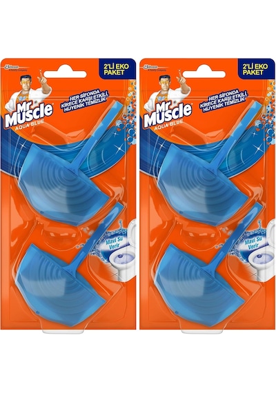 Aqua Blue 2'li Klozet Bloğu 1 X 2 Adet 2li Paket
