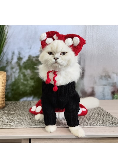 Kedi Ve Köpek İçin Minnie Mouse Kostümü