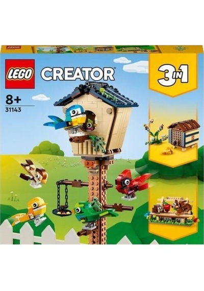LEGO® Creator 31143 Birdhouse Kuş Evi 3'ü 1 Arada Oyuncakları