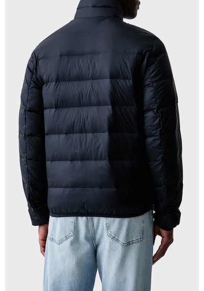 Tommy Jeans Kapitoneli Relaxed Fit Dik Yaka Mont Erkek Mont Dm0dm23231 C1g Lacivert