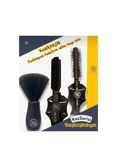126 Ense Fırçası & Fade Fırçası & Saç Fırçası