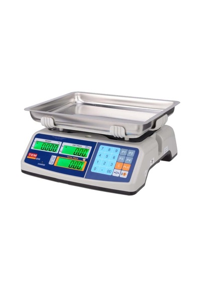 Evg Model 60 Kg Fiyat Hesaplamalı Terazi