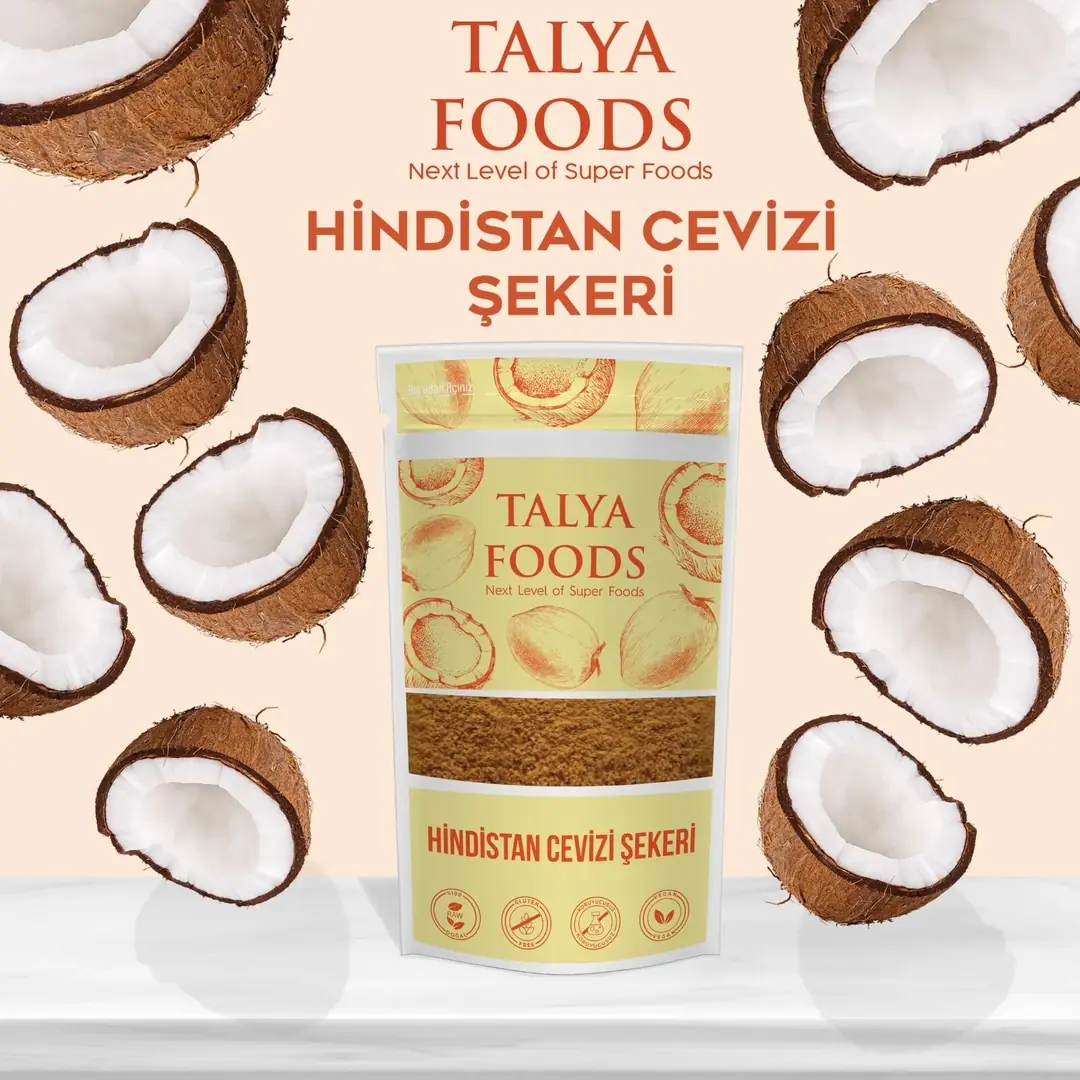 Talya Foods Hindistan Cevizi Şekeri 250 G