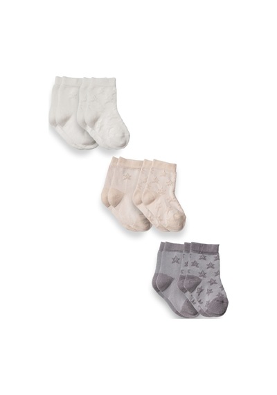 Babycosy Organic Wear %100 Organik Pamuk,6 Lı Bebek Çorap Seti Yıldız Desenli,yumuşak,pamuklu,yenidoğan Çorap,unisex Çok Renkli Babycosy Organic Wear %100 Organik Pamuk,6 Lı Bebek Çorap Seti Yıldız Desenli,yumuşak,pamuklu,yenidoğan Çorap,unisex Çok Renkli