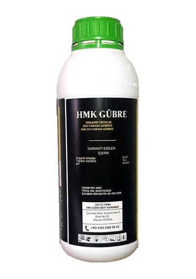 %100 Organik Hmk Sıvı Yarasa Gübresi Bat Guano 1 Litre Diğer