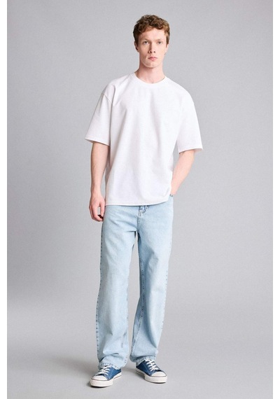 Defacto Yumuşak Dokulu Baggy Fit Jean Pantolon G4180ax26smnm39 Mavi-nm39 Defacto Yumuşak Dokulu Baggy Fit Jean Pantolon G4180ax26smnm39 Mavi-nm39