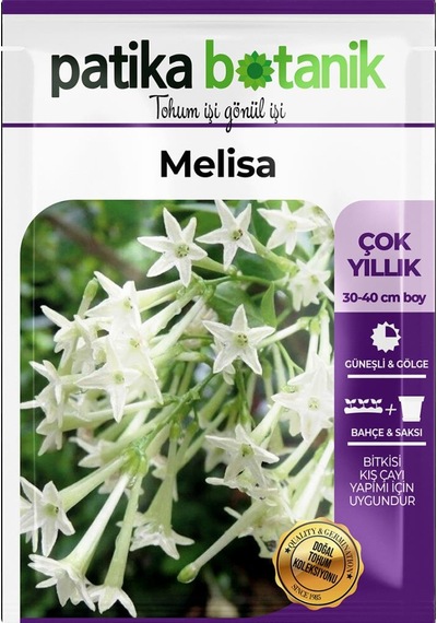 50 Adet Melisa/limon Oğulotu Tohumu Melissa Officinalis - Lemon Balm