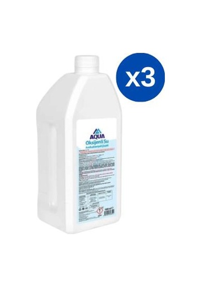 Aqua Oksijenli Su 1lt x 3 Adet