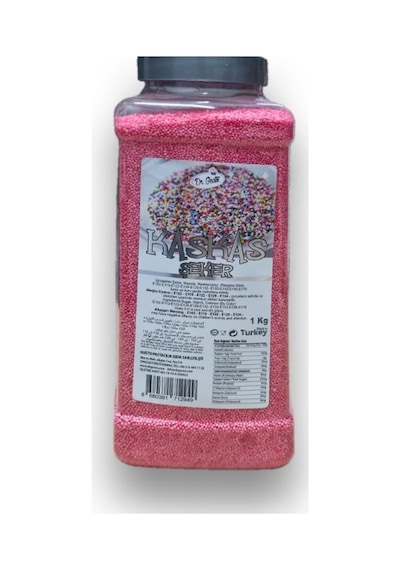 Dr Gusto Kaskas Şeker 1kg Pembe