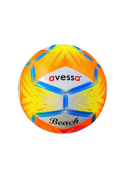 Premium Beach-10 Su Geçirmez Plaj Futbolu Turuncu Mavi 5 No Erkek Tatil Çocuk Turuncu - Mavi