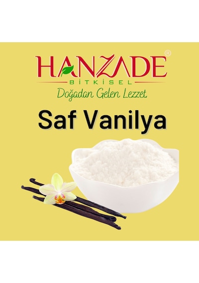 Hanzade Bitkisel Saf Vanilya Şekersiz 50 G