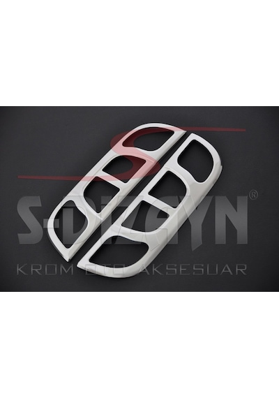 S-Dizayn  Fiat Fiorino Krom Stop Çerçevesi 2 Prç 2008 Üzeri