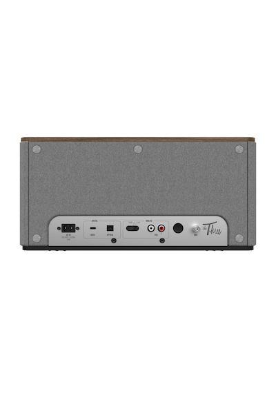 Klipsch The Three+ Heritage Serisi Ceviz Kaplamalı, Bluetooth 5.3, Phono, Usb-c Ve Rca Girişli Taşınabilir Hoparlör