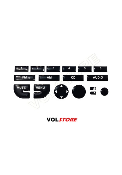Fiat Linea Teyp Tuş Takımı Pianoblack Parlak Siyah Maun Tuş