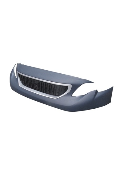 Peugeot Expert 17/23 Ön Üst Tampon Astarlı Panjurlu Komple/gümüş Gri Çıtalı Tw